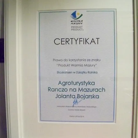Ranczo Na Mazurach Gospodarstwo agroturystyczne *